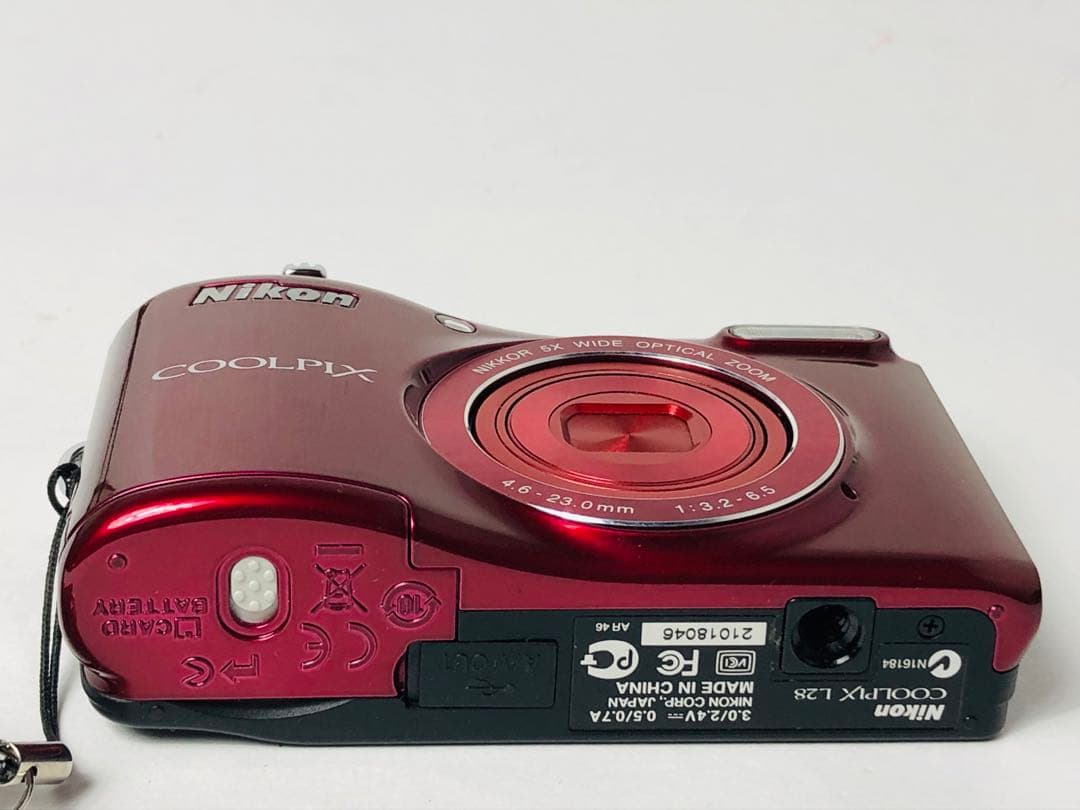 すぐに撮影OK 美品 Nikon COOLPIX L28 デジタルカメラ