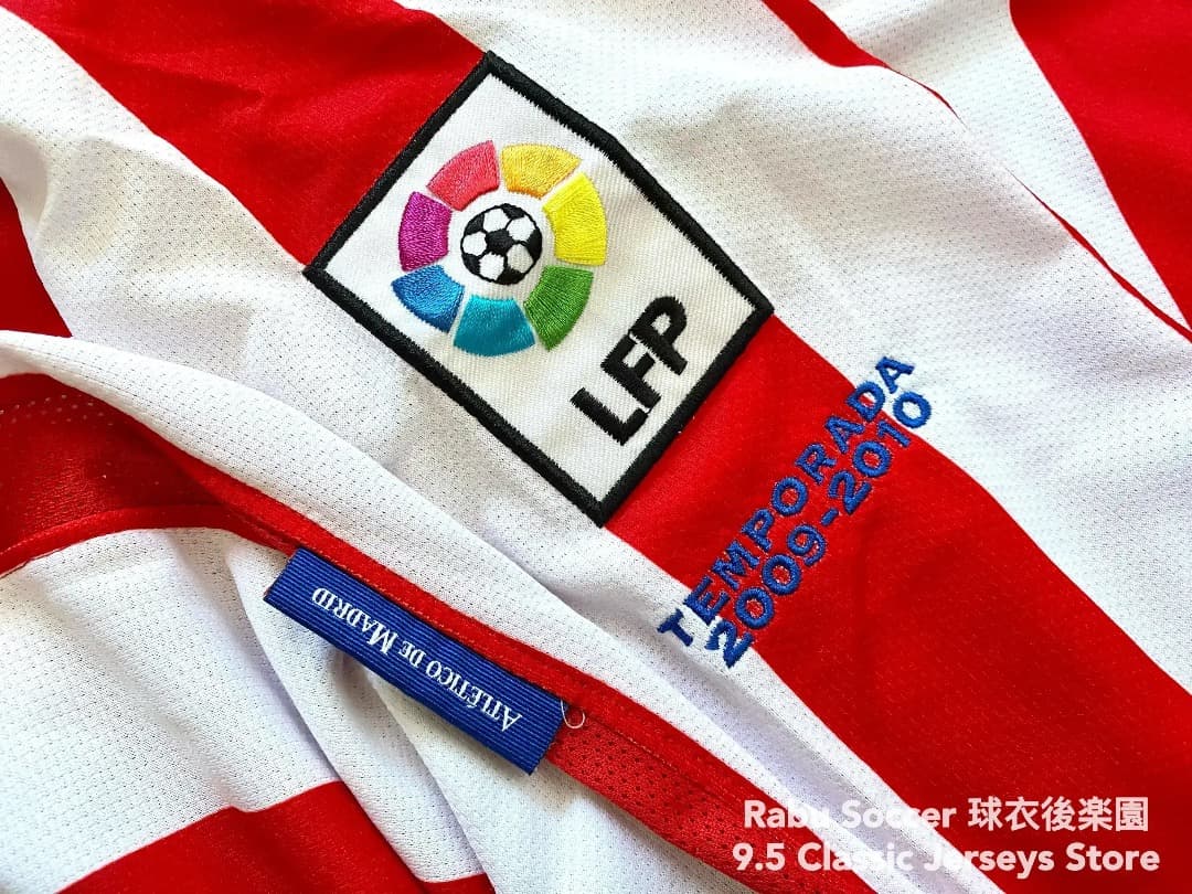 アトレティコマドリード 09/10 ホーム ユニフォーム 長袖