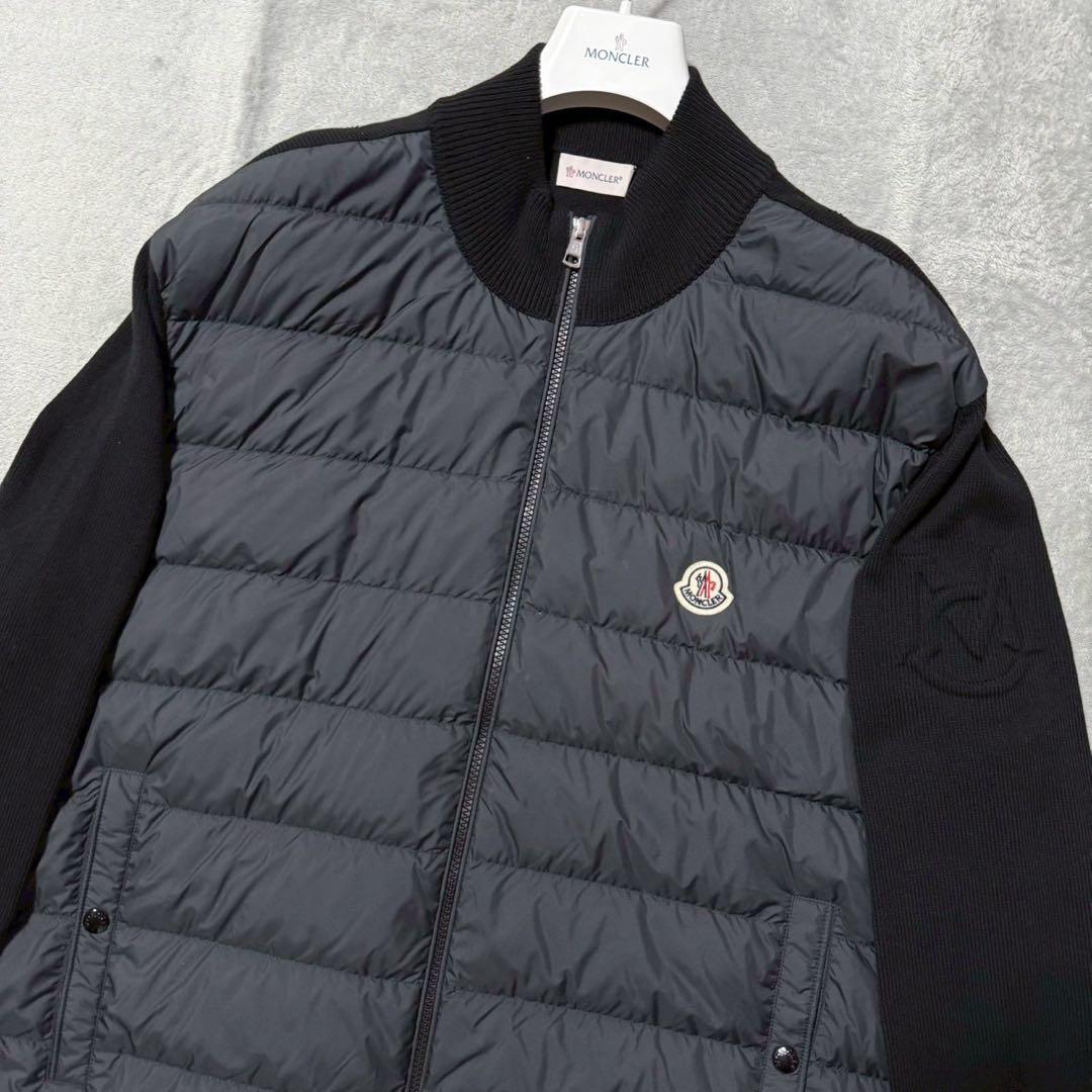 MONCLER モンクレール カーディガン ダウンジャケット 4XL ブラック