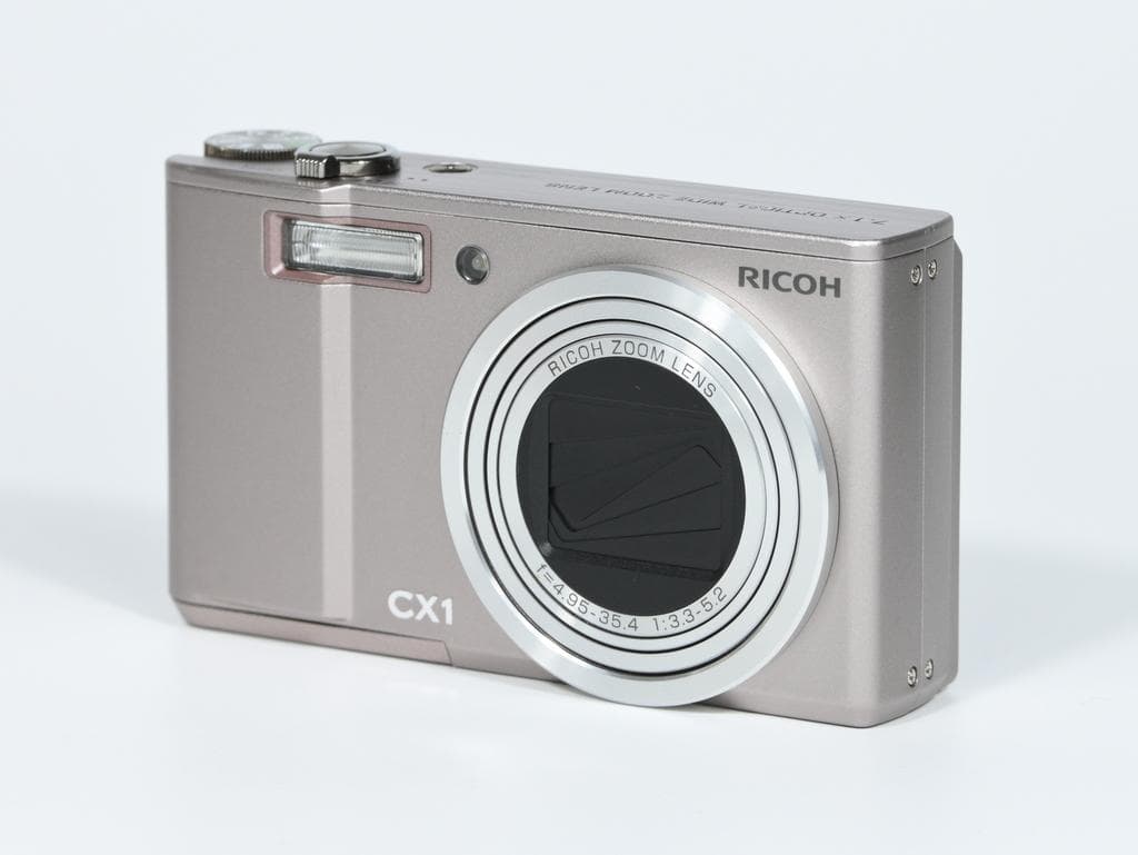 【美品】 リコー　RICOH CX1 シャンパンロゼ