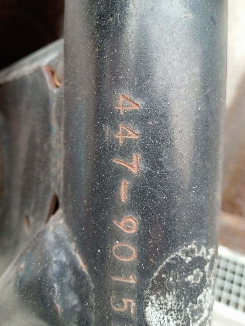 ヤマハ XS650SP フレーム 返納証明書有り