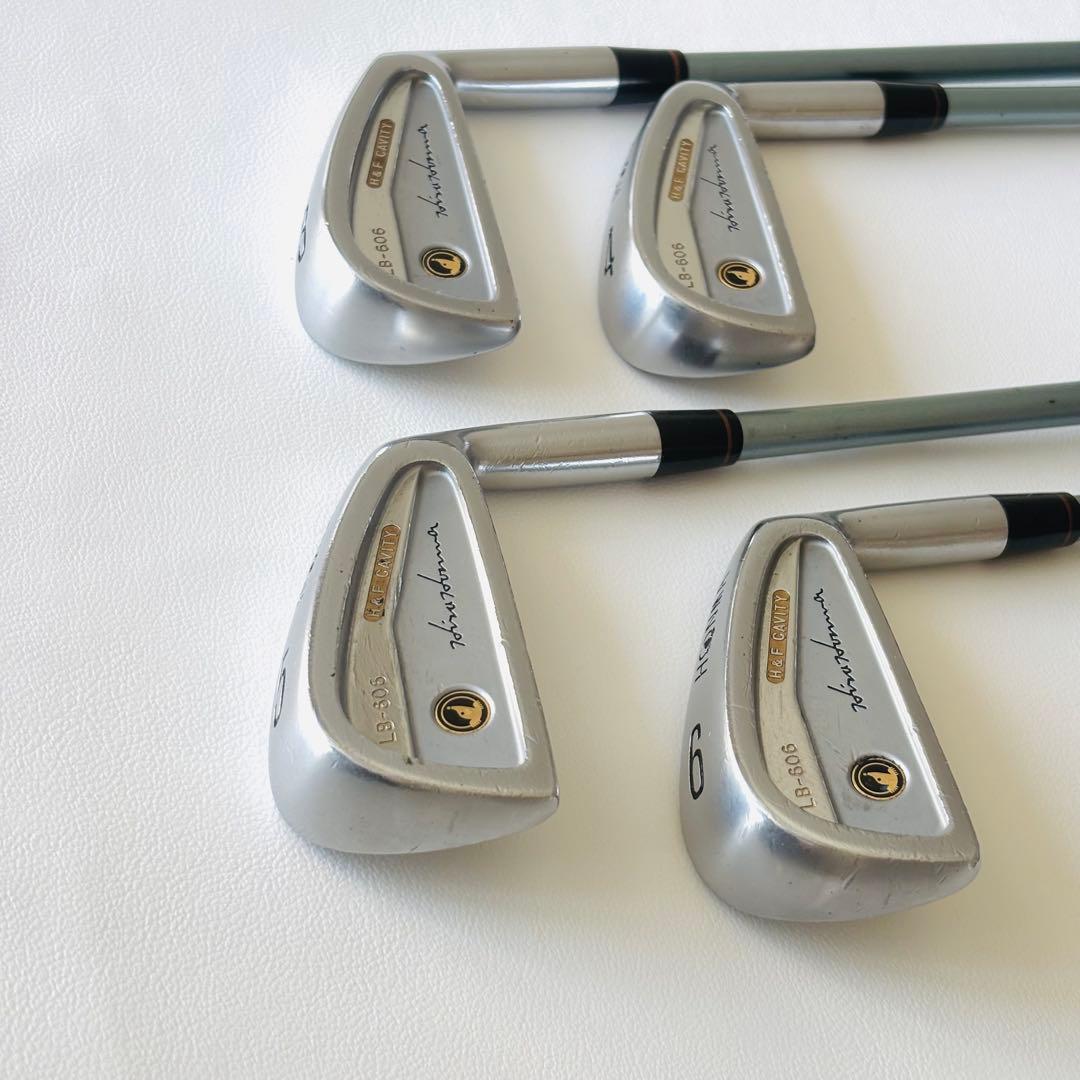 ホンマ LB606 H&FアイアンセットT-800 BORON M50ビンテージ