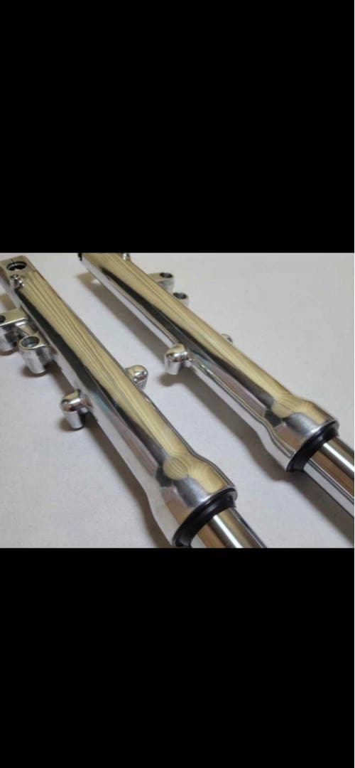 最終値下ゼファー400フロントフォークOH後未使用品/新品インナーチューブ39π