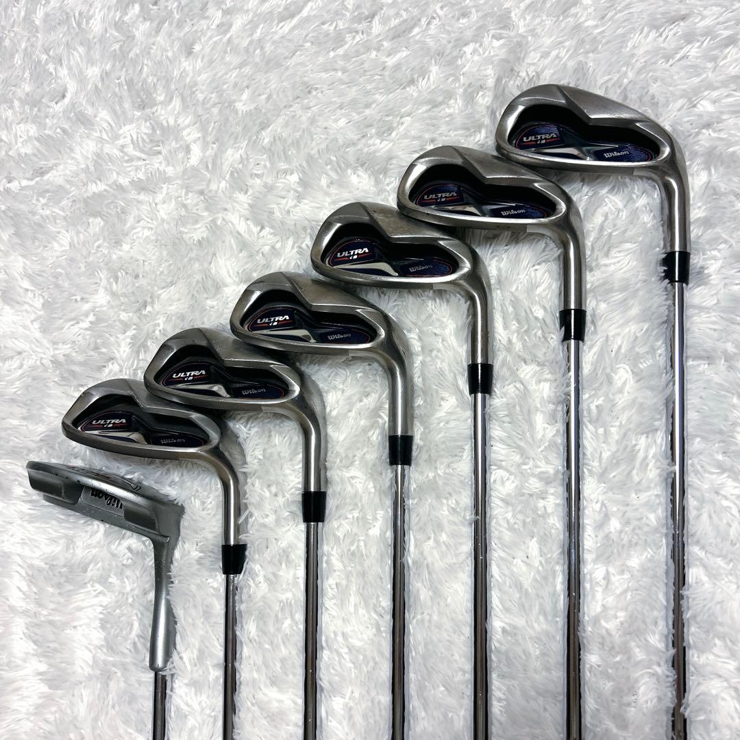 美品✨Wilson ultra i8 セット 右 9本 キャディバッグ