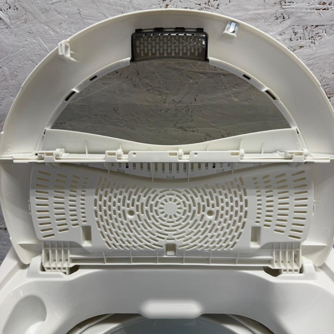 東芝 全自動洗濯機 5.0㎏ AW-5G6 風乾燥付き 2018年 N0665