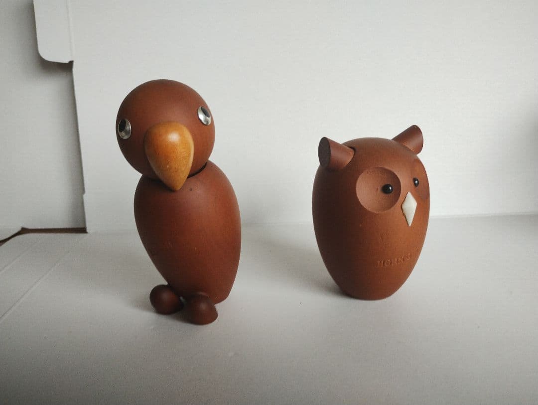 木彫りの動物たち