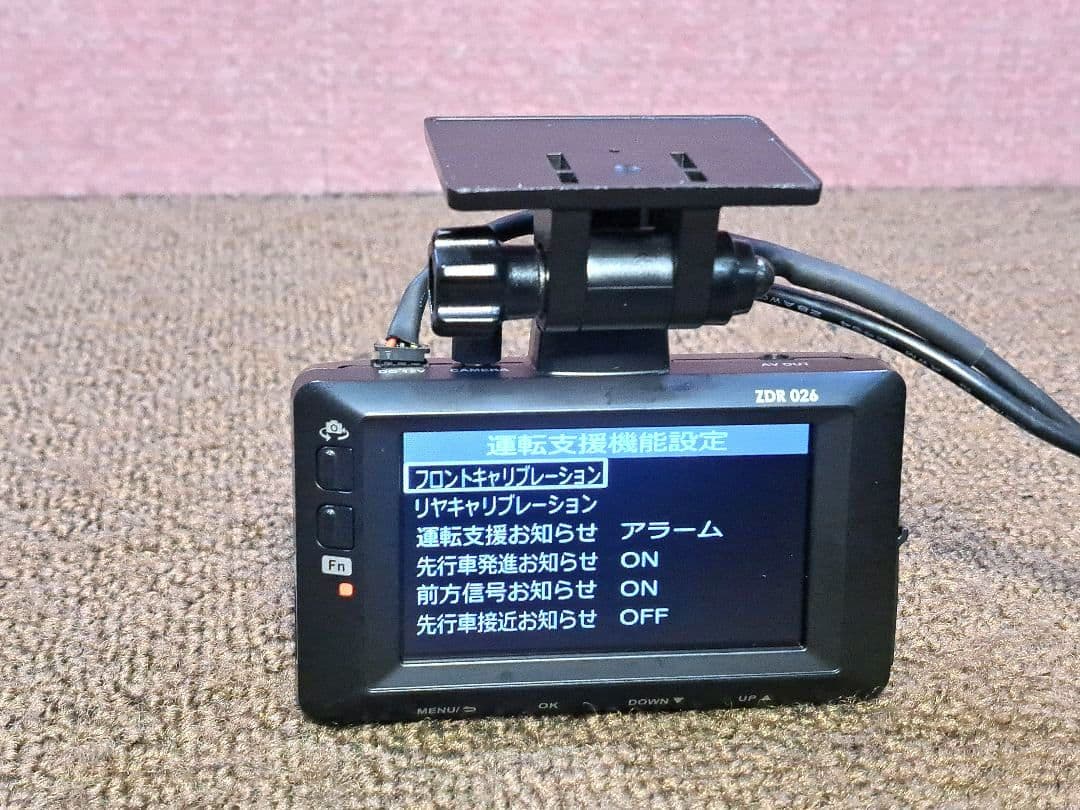 配線新品・駐車監視◆コムテック ドライブレコーダー ZDR 026 ◆動作良好