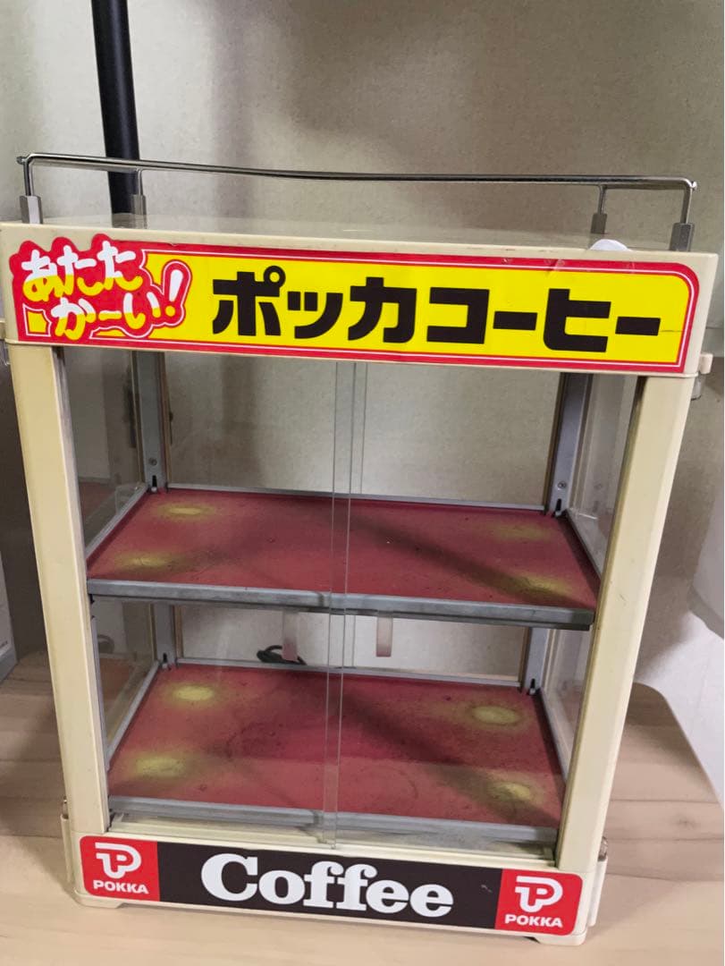 缶ウォーマー　ポッカコーヒー　レトロ