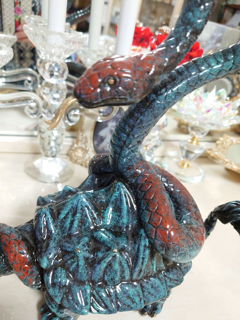 風水　玄武　置物