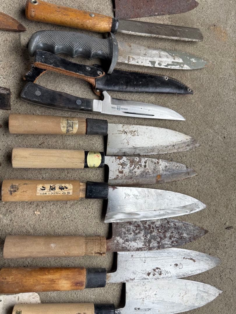 a*6様 和包丁 まとめ 包丁　39合計