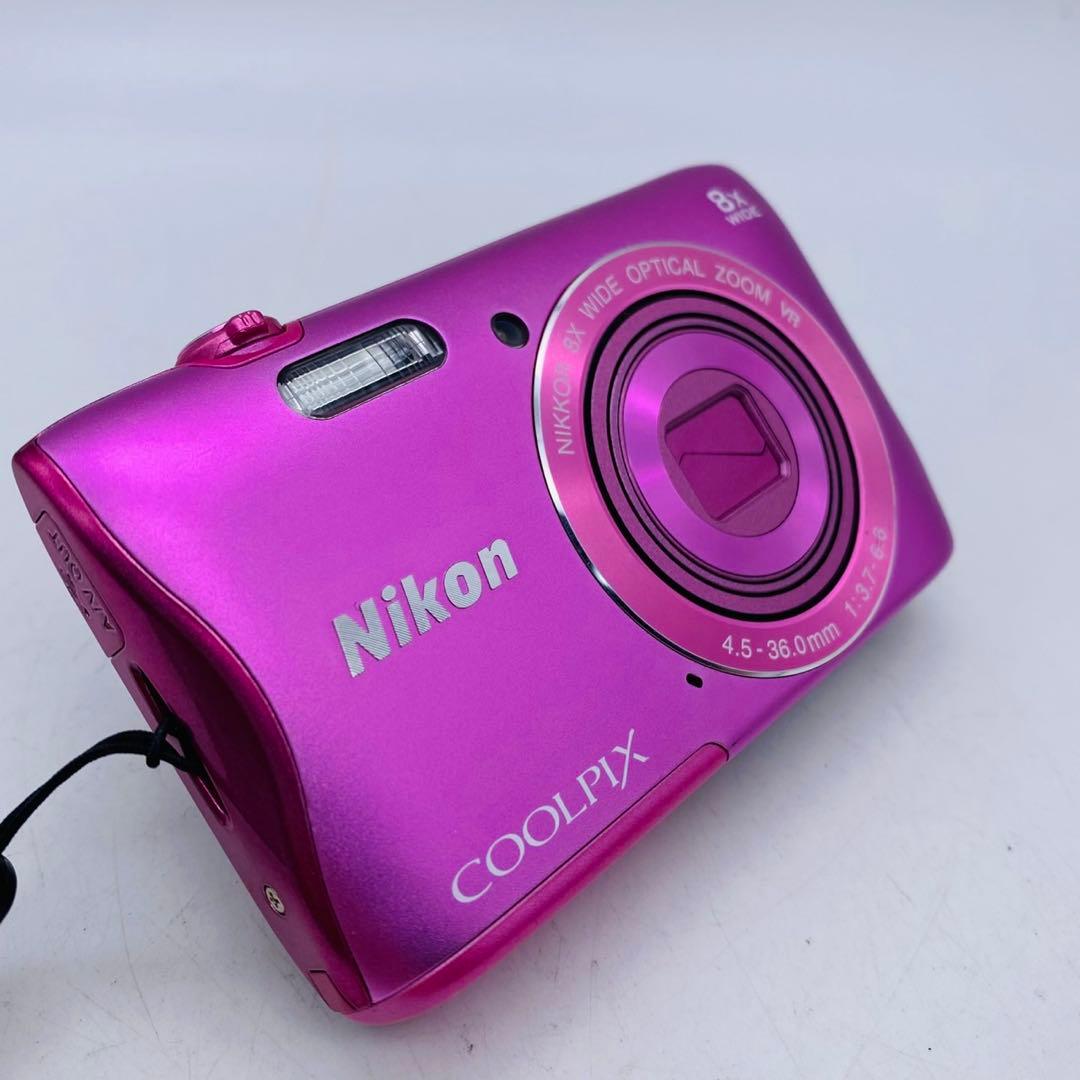 ★【美品動作確認済み】Nikon COOLPIX S3700