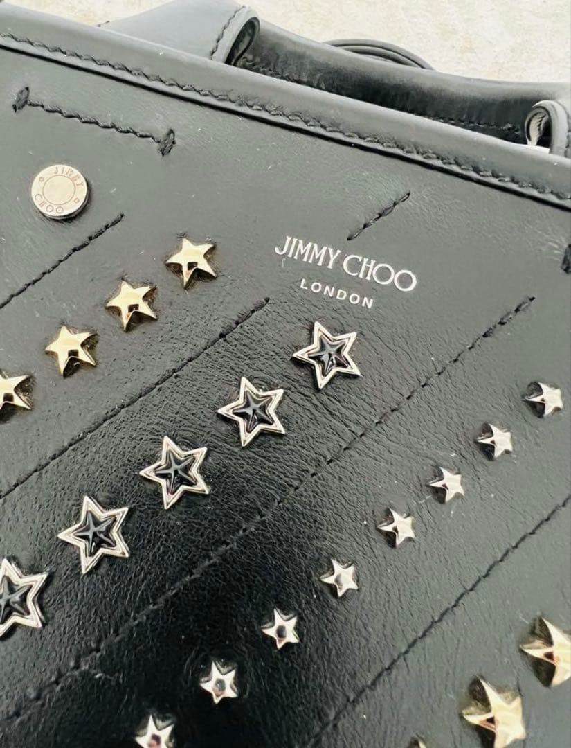 【美品】JIMMY CHOO ミニトートバッグ