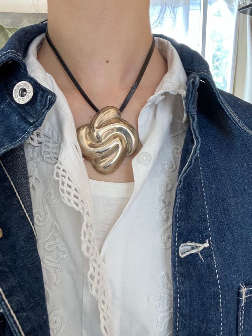 ヴィンテージ　メキシコ　シルバー　925 ブローチ　ペンダントトップ