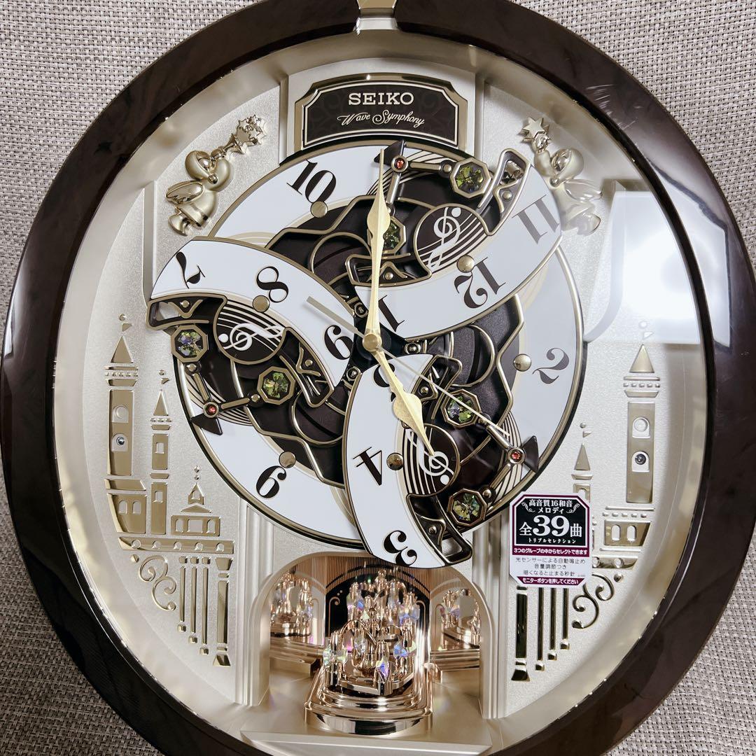美品✨セイコークロック からくり掛け時計 正時パフォーマンス＆メロディセレクト