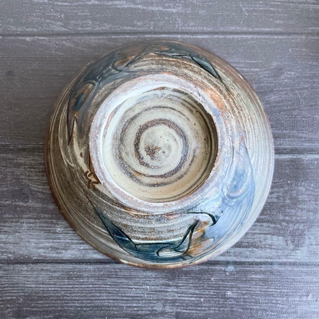 金城次郎 魚文5寸マカイ 笑魚 壺屋焼 やちむん 沖縄 民藝