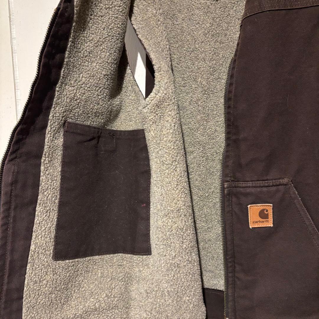 【Carhartt】 カーハート　ダークブラウン ベスト