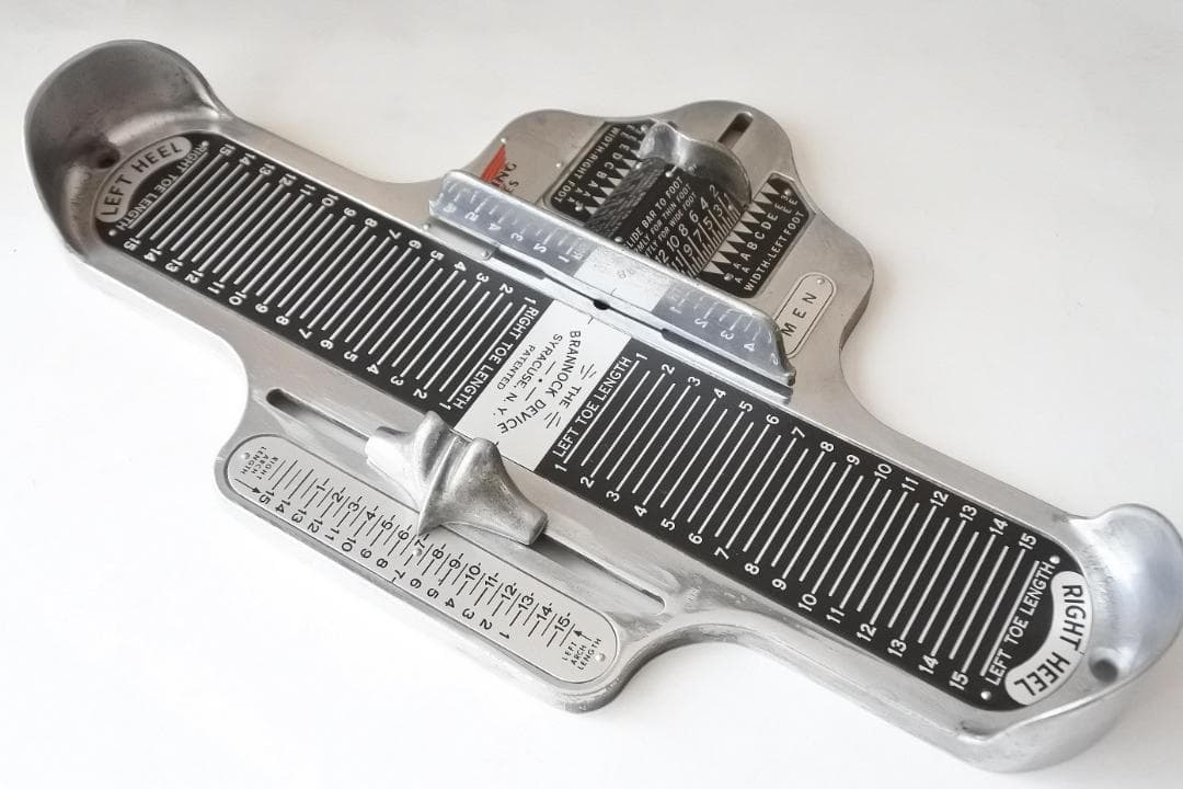 ビンテージ レッドウィング ブランノックデバイス フット スケール 測定器