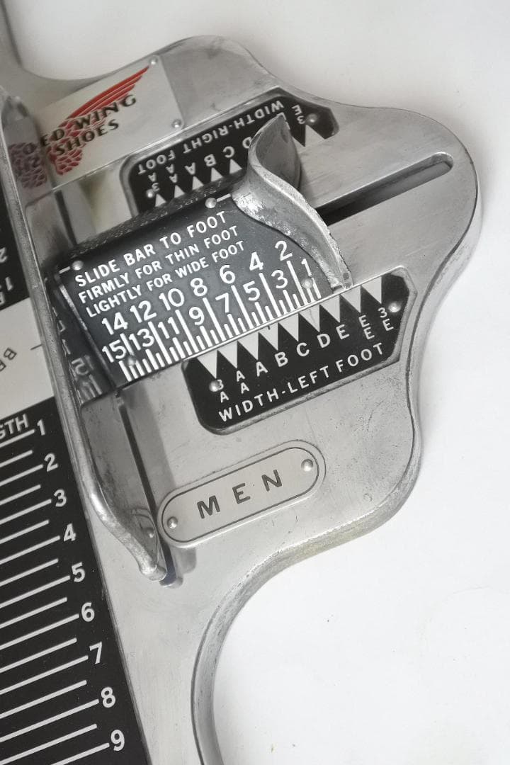 ビンテージ レッドウィング ブランノックデバイス フット スケール 測定器