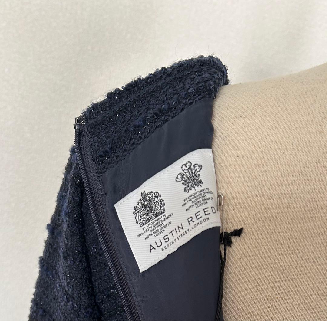 オースチンリード　ファンシーツィード　膝丈ワンピース オケージョン　レディース