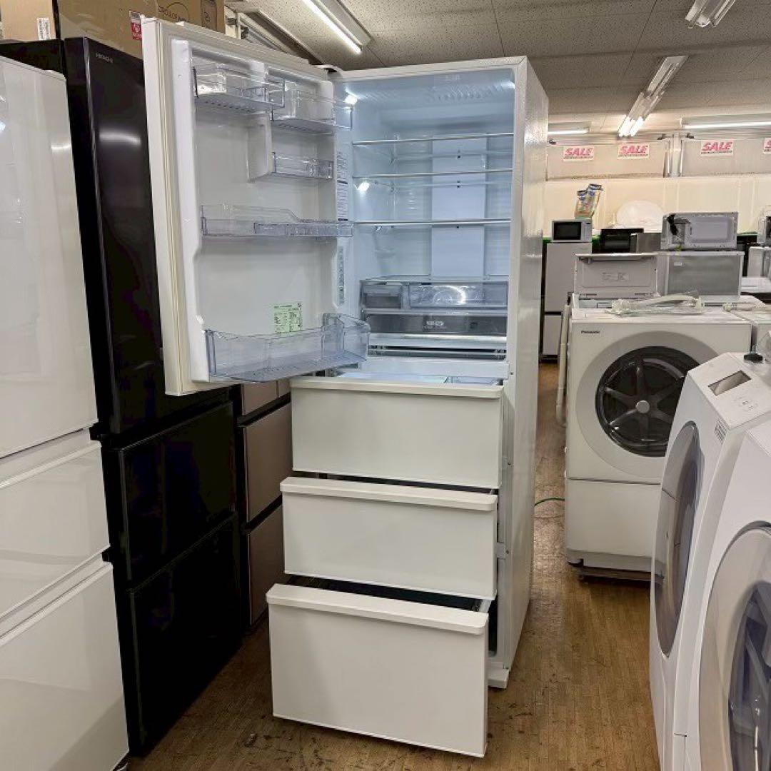 Buchi✨冷蔵庫　アクア　458L 幅60cm 自動製氷機能付き　美品