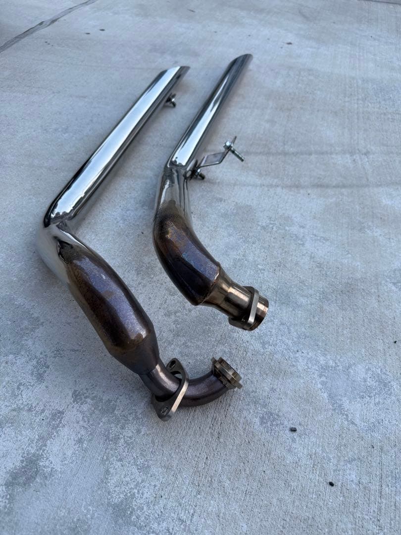 YAMAHA ドラックスター250 スラッシュカットマフラー