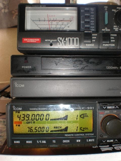 ICOM IC-901D＋UX-129(1200MH)＋UX－R91(受信機)