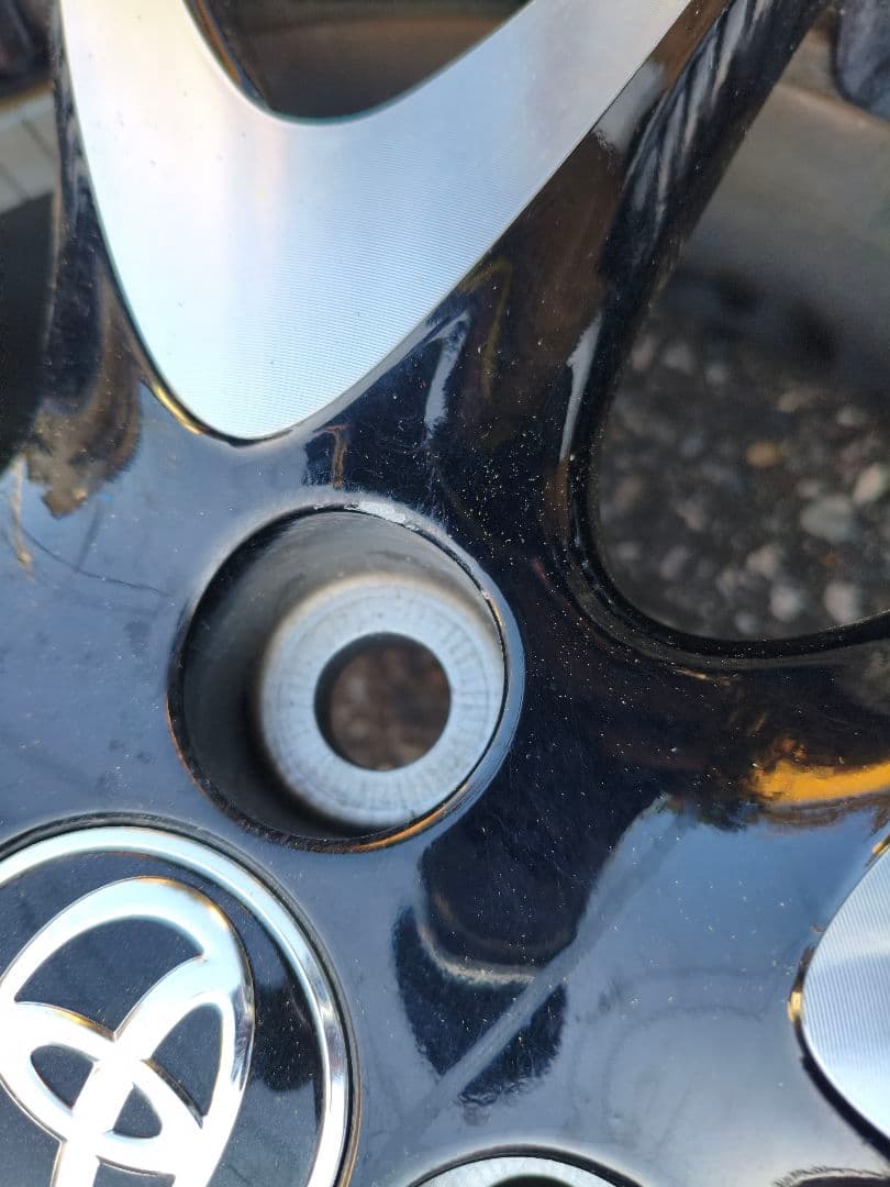 【愛知県手渡し要相談】ヤリス純正オプション16インチアルミホイール4本セット