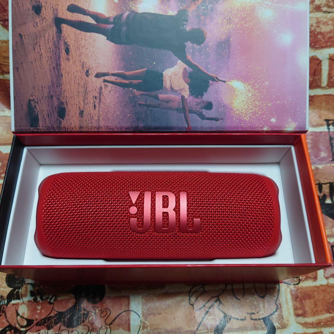 JBL ワイヤレススピーカー　JBLFLIP6RED レッド