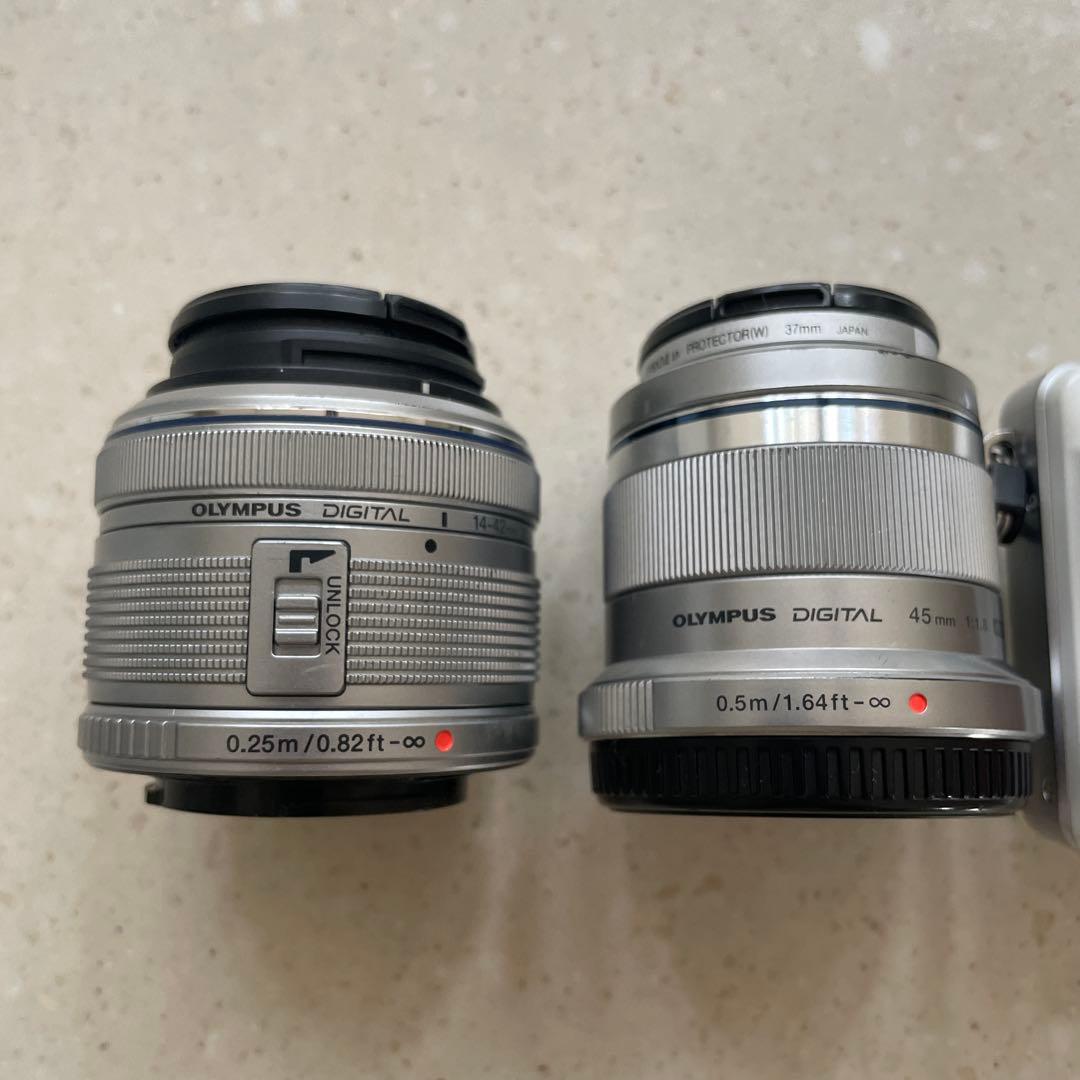 OLYMPUS E-PM2 ミラーレス一眼 レンズ2本セット