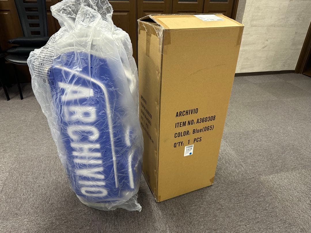 ARCHIVIO キャディバッグ 青　新品