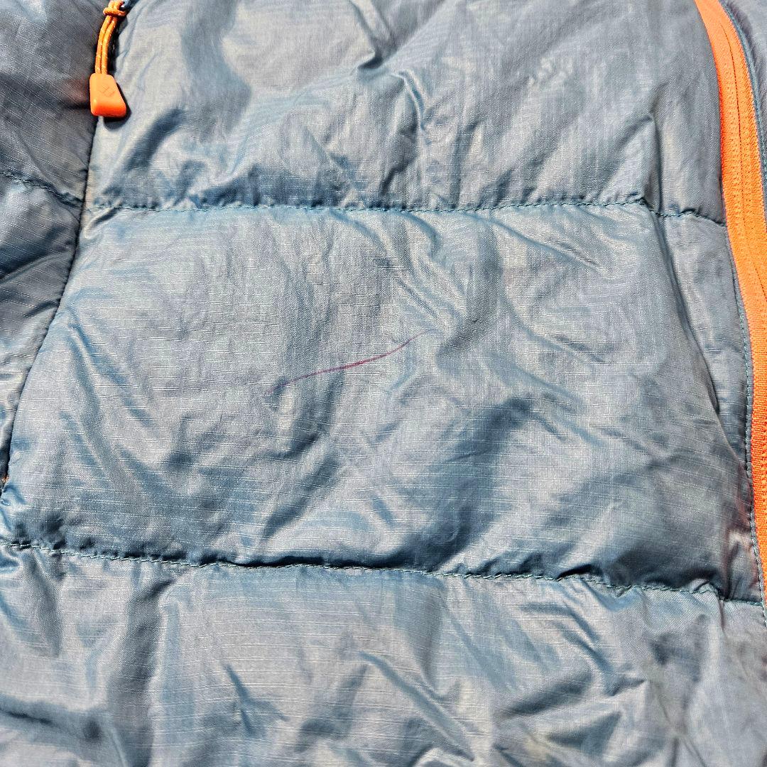 【最安値】mont-bell ライトアルパインダウンパーカ　青　L