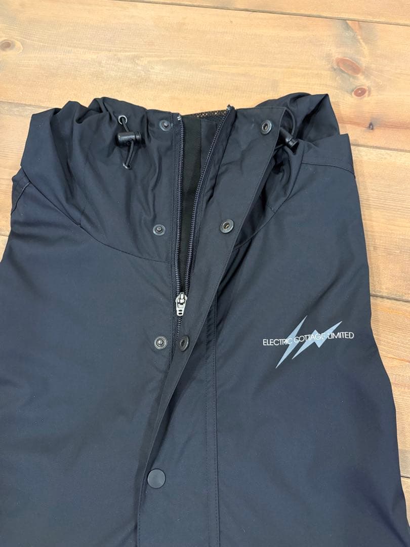 エレクトリックコテージ×モアアバウトレス×ナイキ　アノラックジャケット ブラック