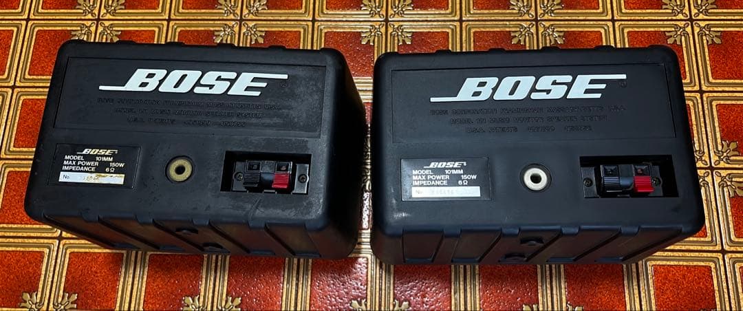 BOSE ボーズ 101MM スピーカー ペア ブラック 元箱あり