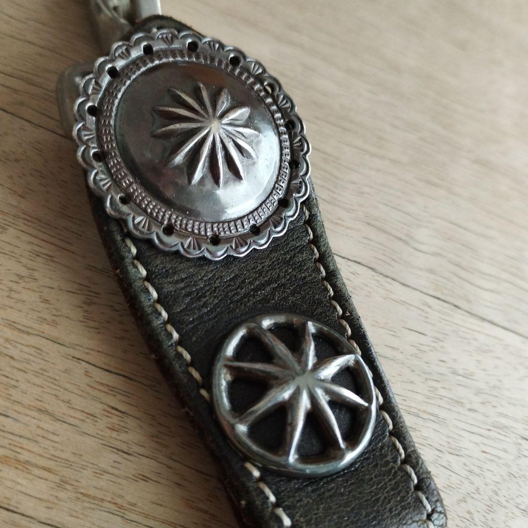 g*n様 WING ROCK コンチョ付きループキーホルダー　ウイングロック