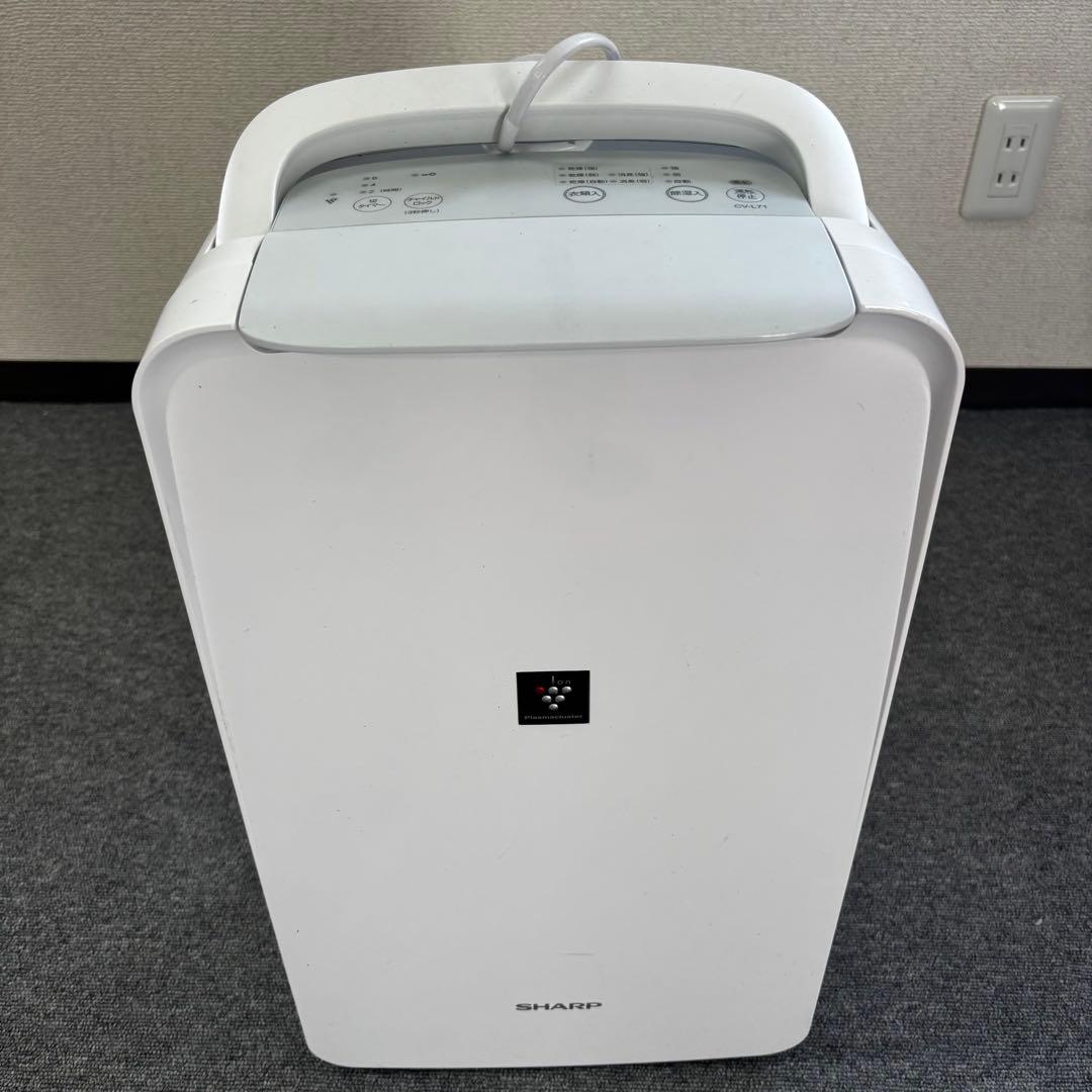 SHARP 除湿機 CV-L71-W 2021年製　取説あり