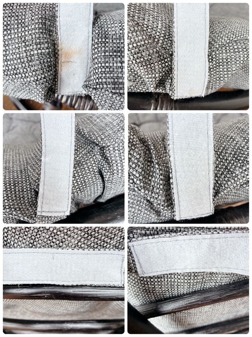 ニトリ リラックスチェア パパサンチェア ラタンチェア【廃盤品/希少カラー】