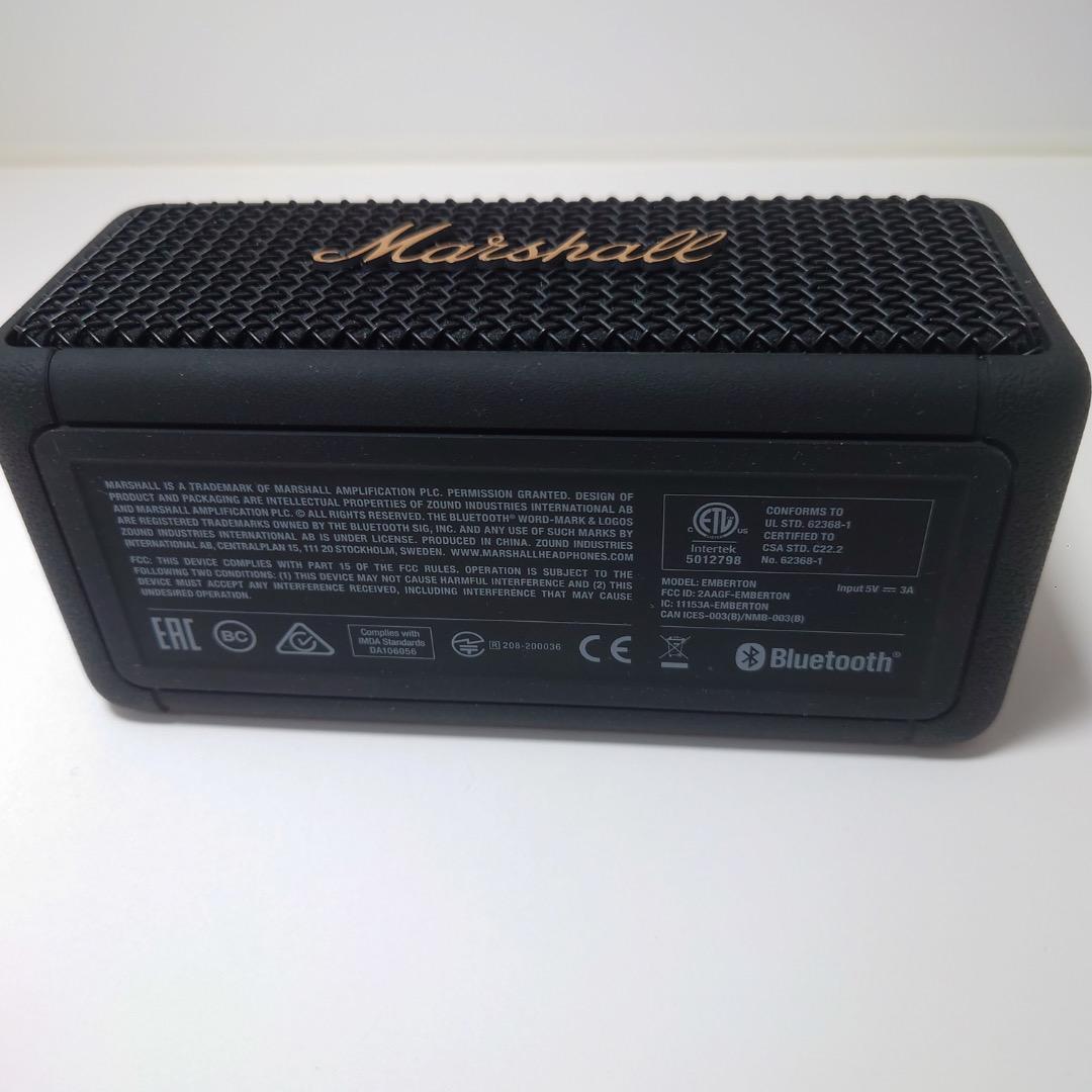 Marshall ポータブルスピーカーEMBERTON