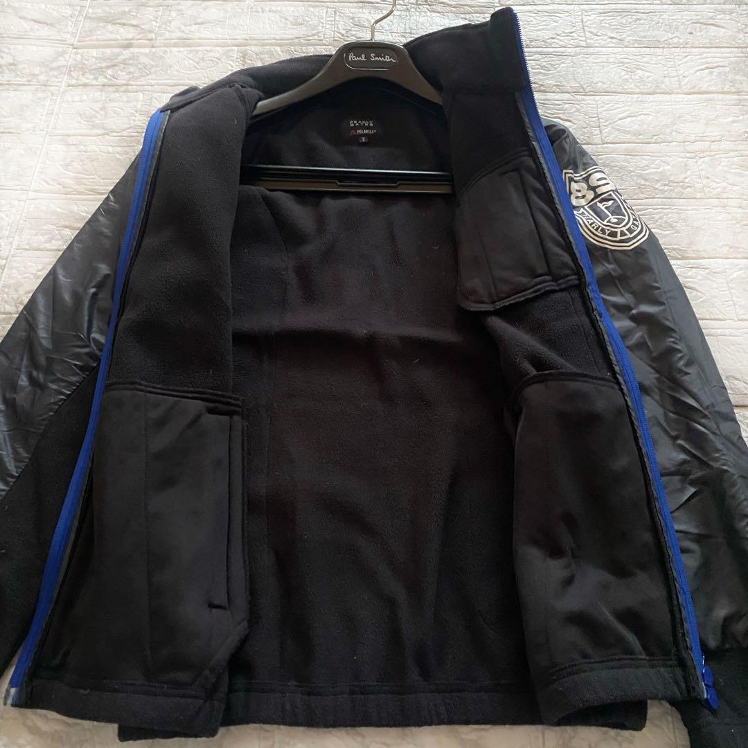 パーリーゲイツ　ジャケット　ブルゾン　ボア　フリース　POLARTECH 黒　2