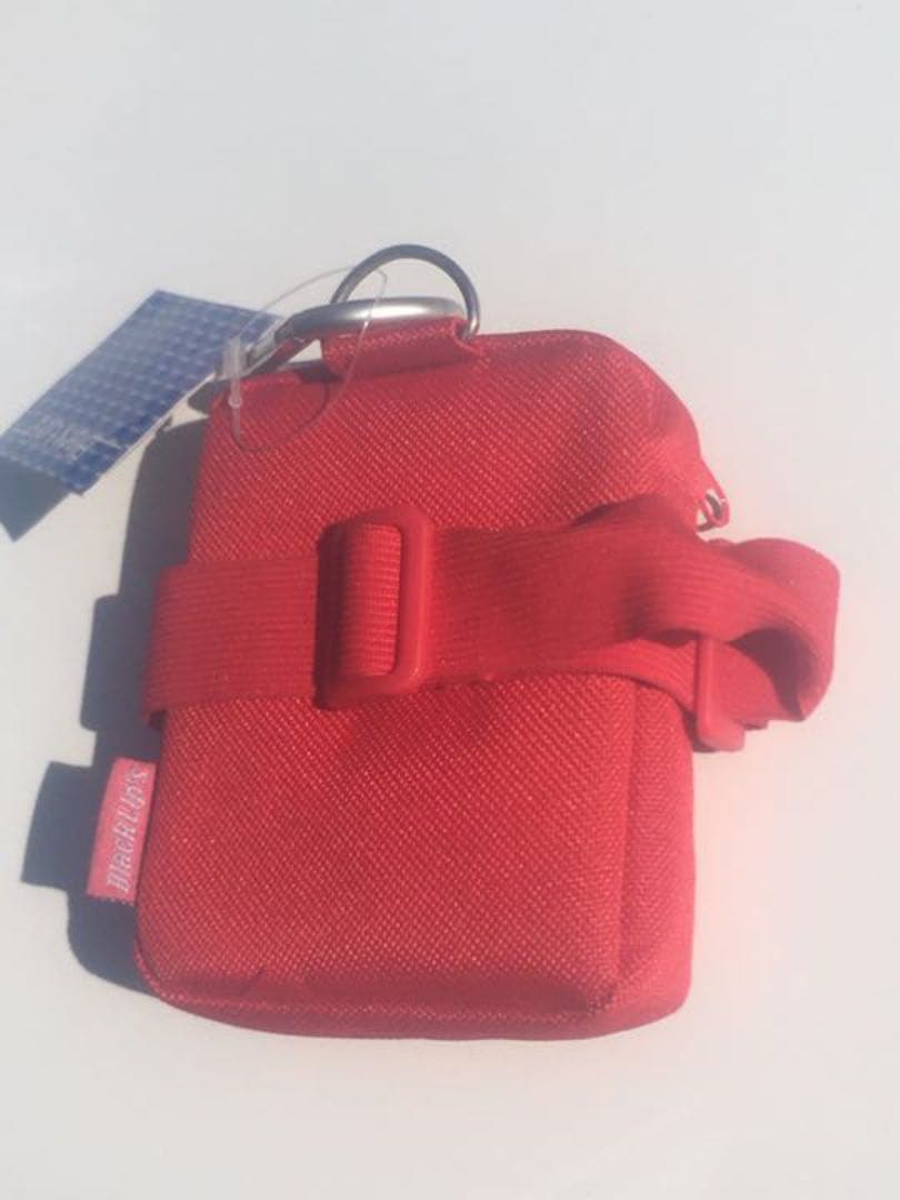 チケットホルダー　2個セット　白と赤　Black Lip's スノボー　リフト