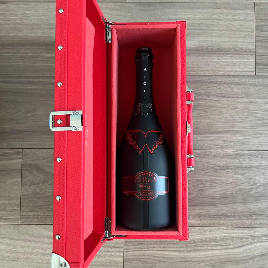 エンジェル シャンパン セット ボトルケース 空き瓶 7本セット