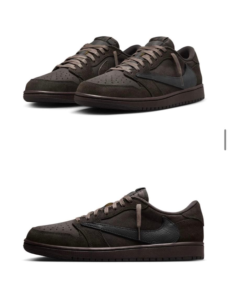 スニーカー Travis Scott Nike Air Jordan 1 Low OG SP