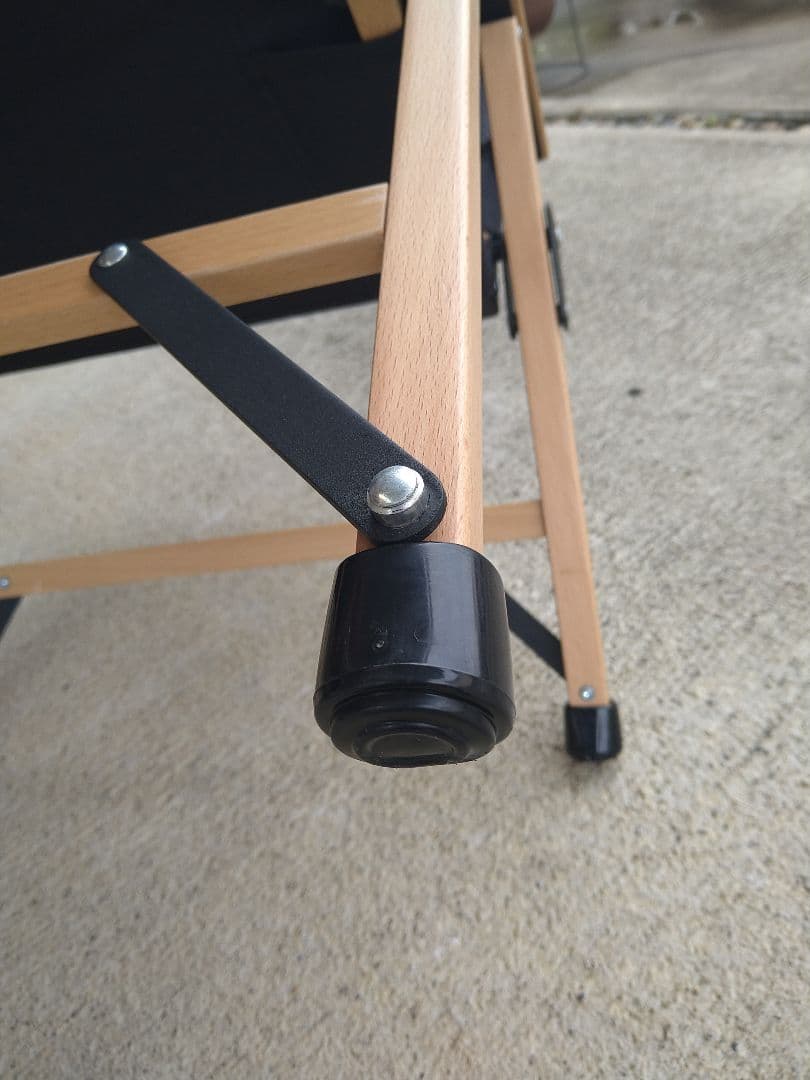 キャンプチェア2脚セット♪swen別注ウッドローチェア♪と焚き火チェアゆるキャン