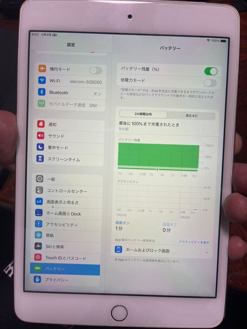 iPad mini ゴールド 128GB