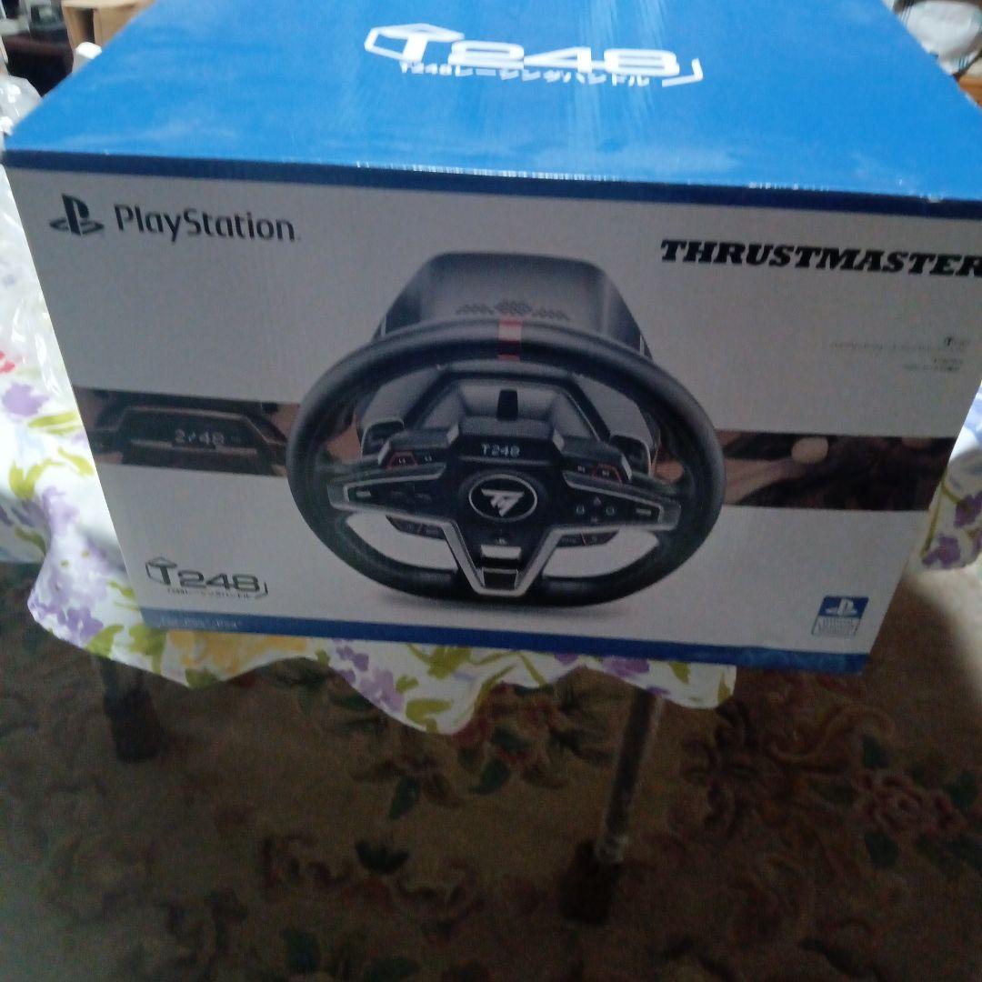 THRUSTMASTER T248 レーシングハンドル＋スタンド付き
