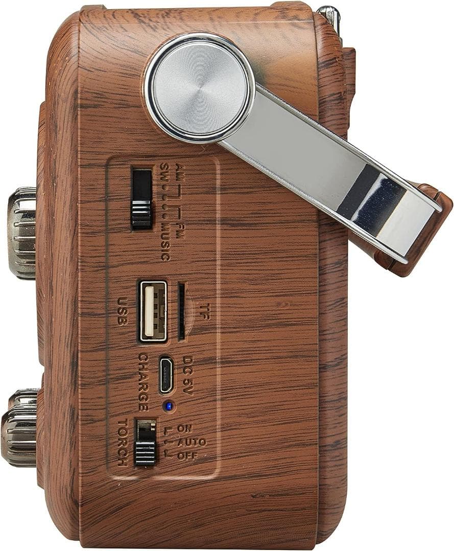 ポータブルラジオ FM/AM/SW/ワイドFM対応 USB/SDカード対応