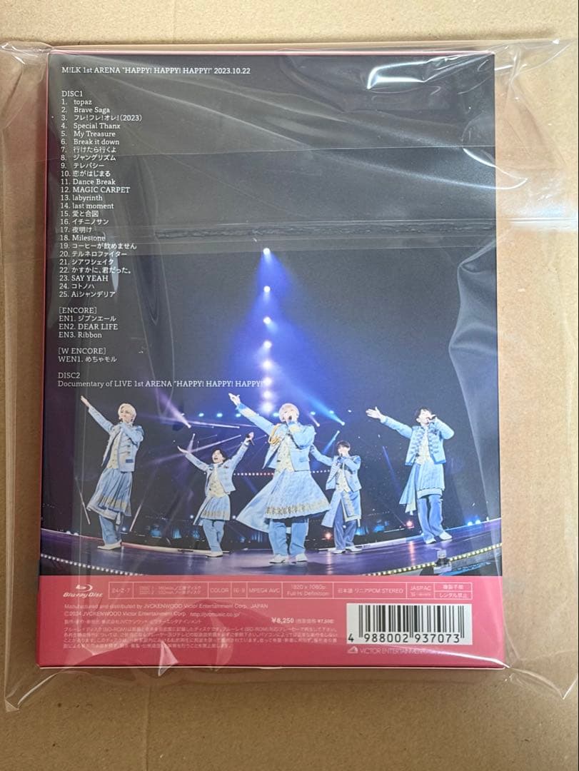 M!LK HAPPY! HAPPY! HAPPY! 初回限定盤　Blu-ray