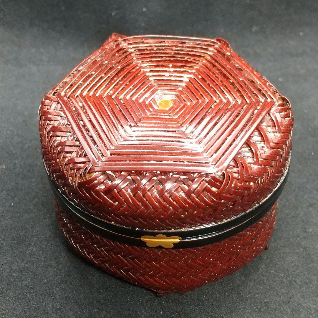 希少【八木澤啓造】 網代平棗（送料無料）45