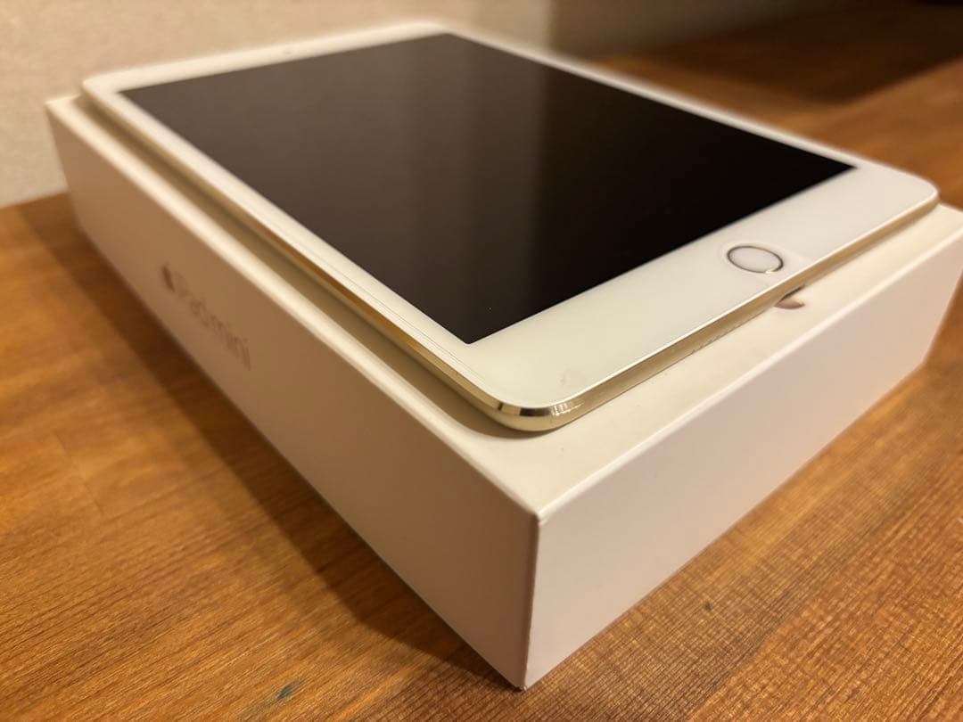 中古★iPad mini 4 Wi-Fi 64GB ゴールド MK9J2J/A