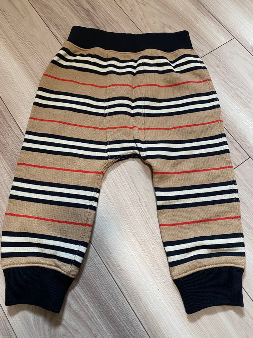新品 Burberry バーバリー スウェットパンツ チェック柄 ベビー ２歳
