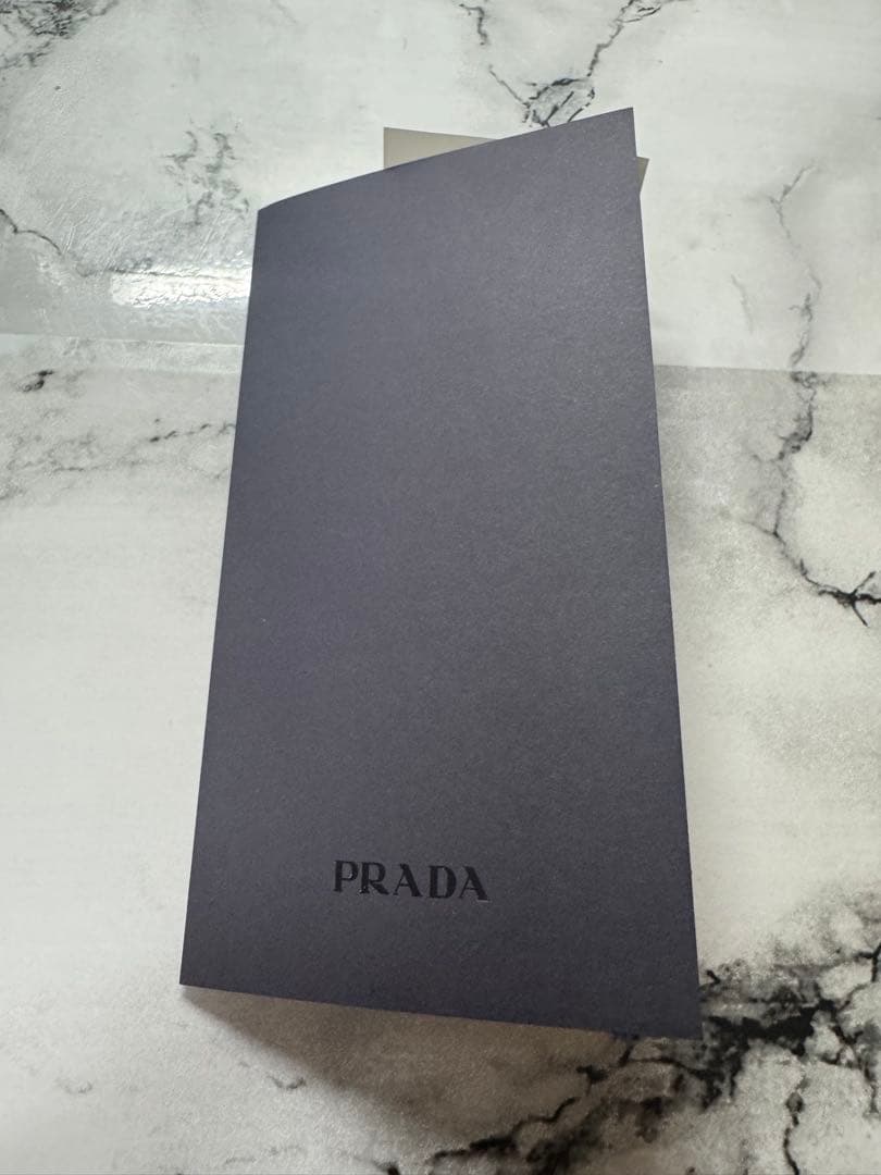 PRADA サフィアーノレザーキーリング